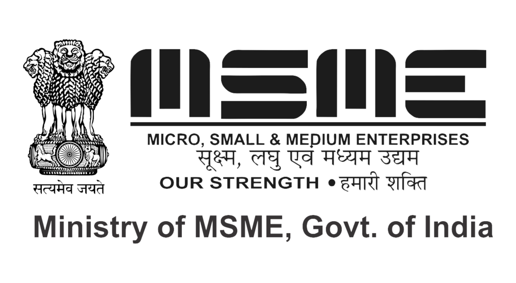 Govt. of India MSME Certification Logo