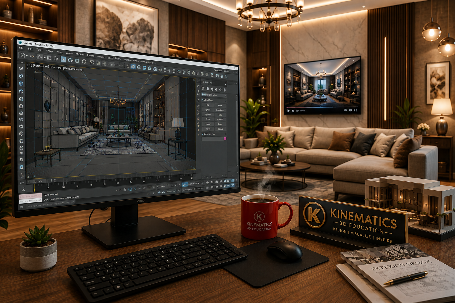 PROFESSIONAL 3DS MAX VISUALIZATION COURSE