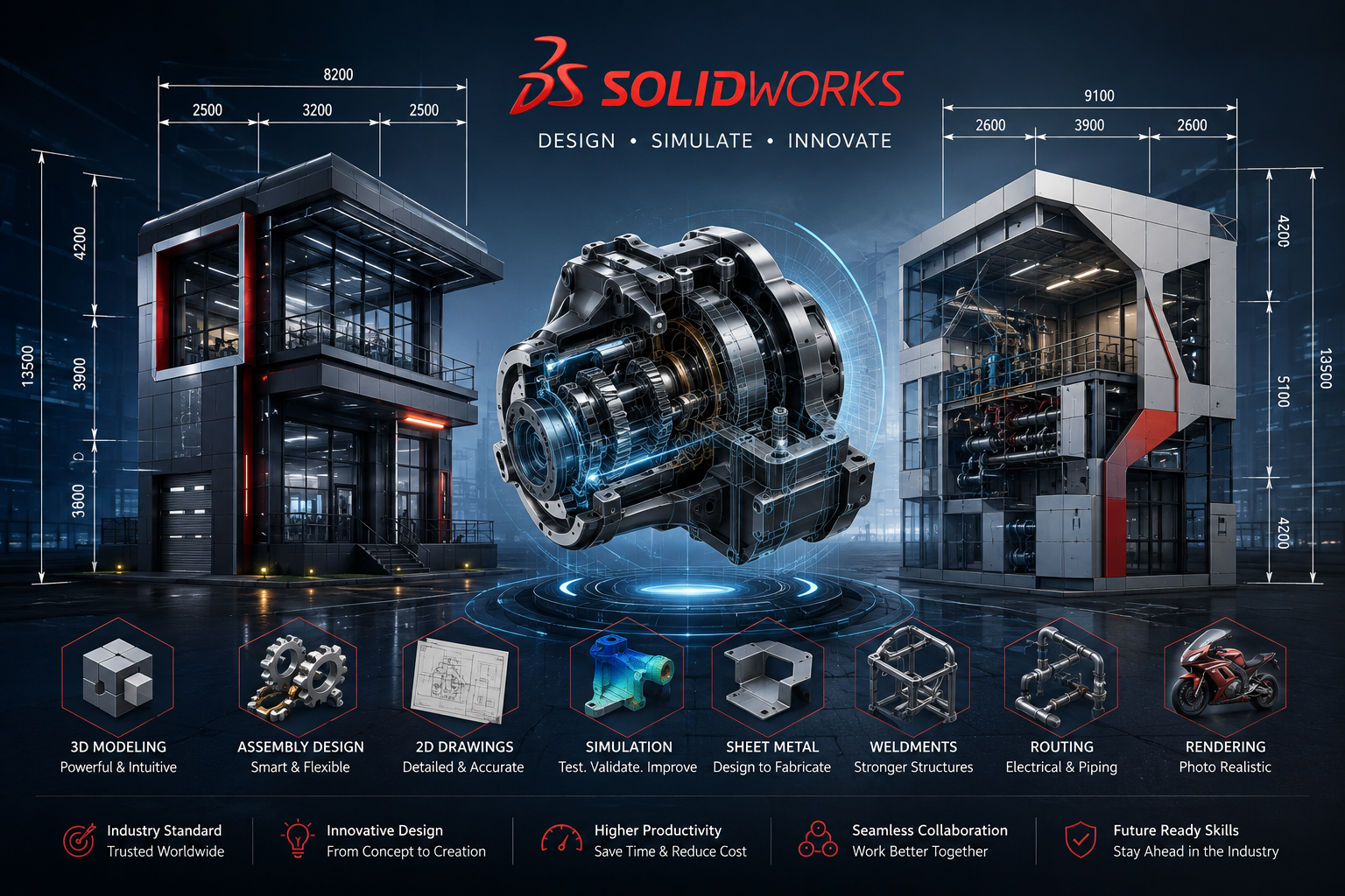 SolidWorks  Mechanical Design